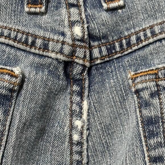Lucky Brand Jeans Womens Size 12/31 Denim Dungarees Made In USA American Vintage - Picture 4 of 6